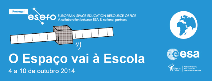O Espaço Vai à Escola - ESERO - ESA - Semana Mundial do Espaço - OASA
