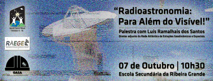 "Radioastronomia: Para Além do Visível" Á Conversa Com Luís Ramalhais Santos na Escola Secundária da Ribeira Grande