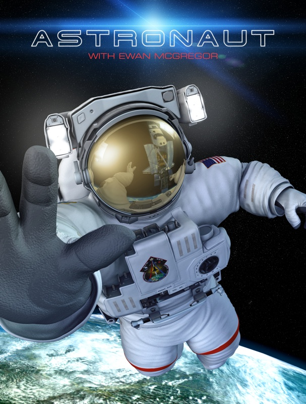 Astronaut | Astronauta - Ewan McCregor - Filme Planetário - OASA Cartaz